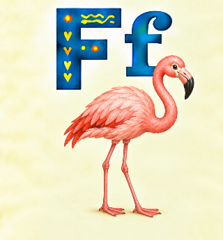 Flamingo i Augusta