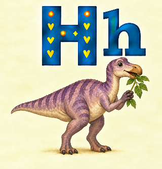 Hadrosaurus i Augusta