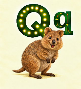 Quokka i Augusta