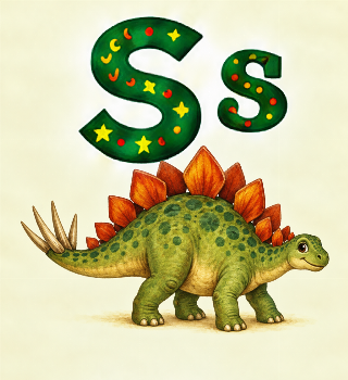 Stegosaurus i Augusta