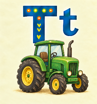 Traktor i Augusta