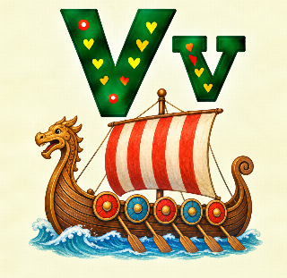 Vikingeskib i Augusta