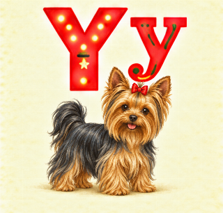 Yorkshireterrier i Augusta