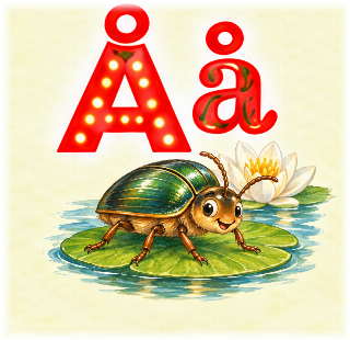 Åkandebille i Augusta