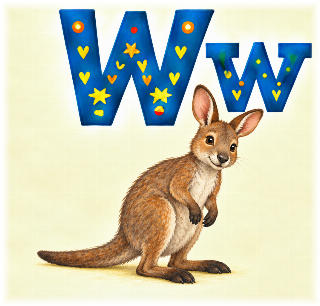 Wallaby i Augusta