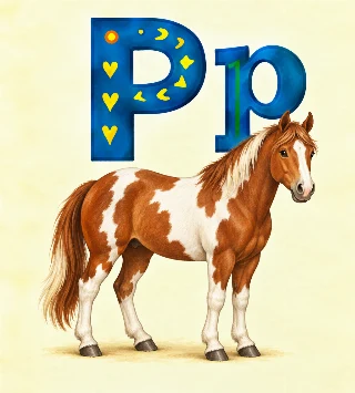 Paint horse i Augusta