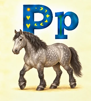 Percheron i Augusta