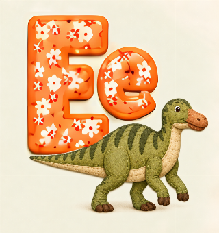 Edmontosaurus i Lappeline