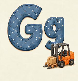 Gaffeltruck i Lappeline