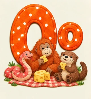 Orm, orangutang og odder spiser ost i Lappeline