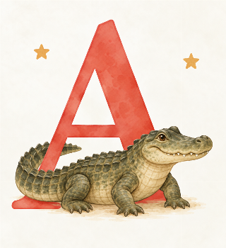 Alligator i Liva