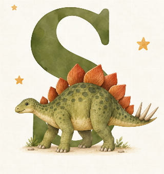 Stegosaurus i Liva
