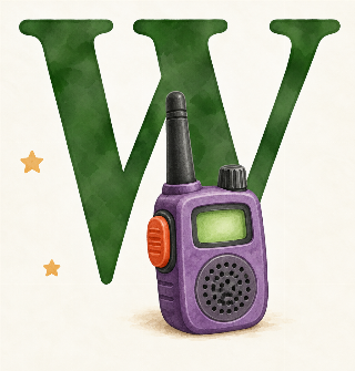 Walkie-talkie i Liva