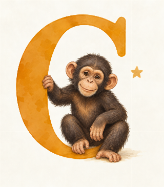 Chimpanse i Liva