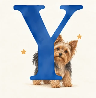 Yorkshireterrier i Liva