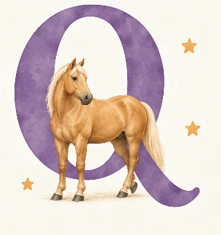 Quarter horse i Liva