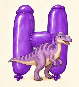 Hadrosaurus i Lulu