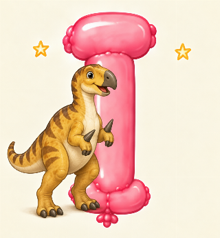 Iguanodon i Lulu