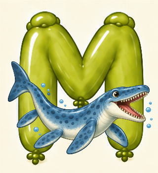 Mosasaurus i Lulu