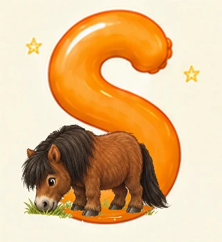 Shetlandspony i Lulu