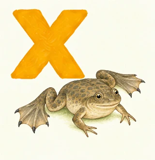 Xenopus i Silke