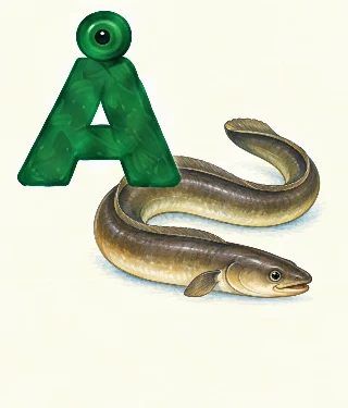 Ål i Silke