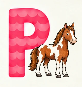 Paint horse i Tilde
