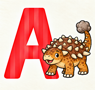 Ankylosaurus i Tilde