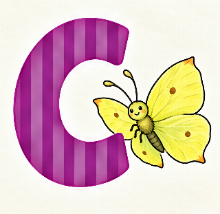 Citronsommerfugl i Tilde