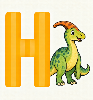 Hadrosaurus i Tilde