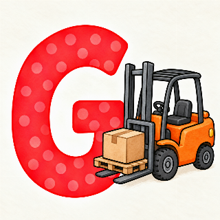 Gaffeltruck i Tilde