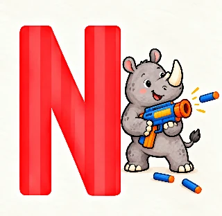 Nerf-gun i Tilde